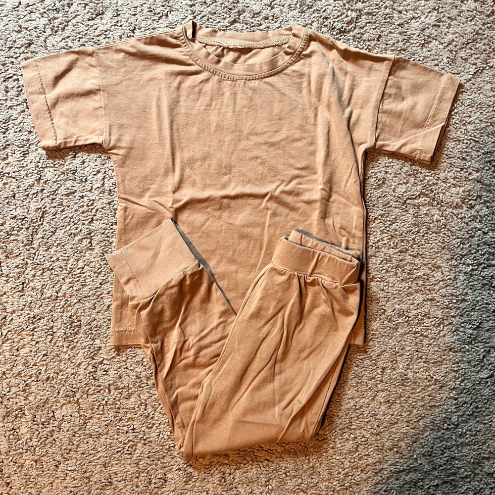 Girls Tan Set 3T